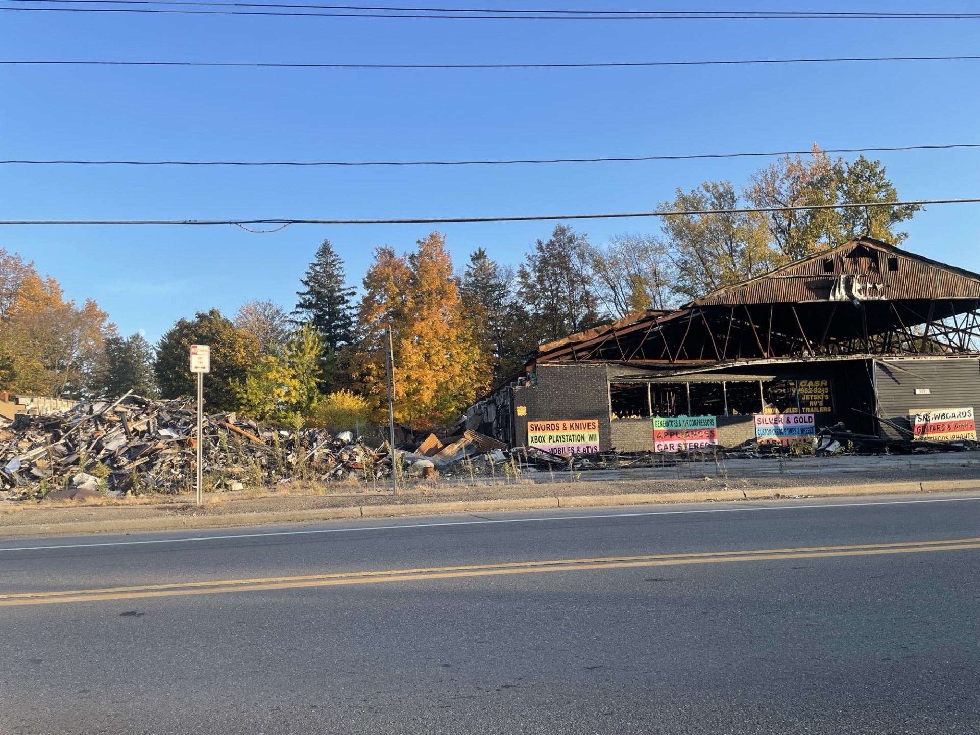 Ashes to 'eyesore': Sheridan still focused on debris cleanup | News, Sports, Jobs - Vimarsana News